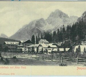 98303 - CARTOLINA d'Epoca - BELLUNO Prov - CORTINA D'AMPEZZO  Hotel Schluderbach