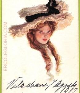 af1703 - VINTAGE POSTCARD - Glamour Ladies Donnine - ARTIST SIGNED