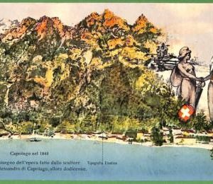 ah0517 -  SWITZERLAND - VINTAGE POSTCARD  - Capolago