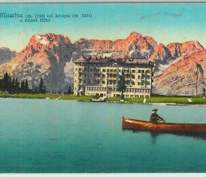 98324  - CARTOLINA d'Epoca - BELLUNO Prov  - CORTINA D'AMPEZZO  Lago Misurina