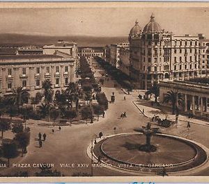 49738   CARTOLINA d'Epoca - FOGGIA citta' : Viale XXIV Maggio