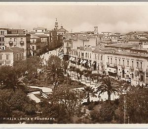 49741   CARTOLINA d'Epoca - FOGGIA citta' : Piazza Lanza