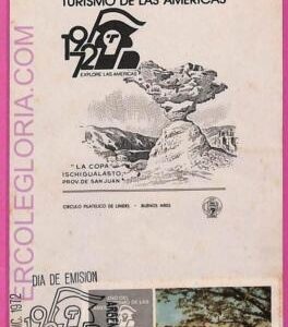 ag3522 - ARGENTINA - POSTAL HISTORY - Maximum Card - 1972 TOURISM