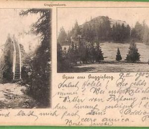 ah0577 - SWITZERLAND - VINTAGE POSTCARD  - Gruss aus Guggisberg - 1902