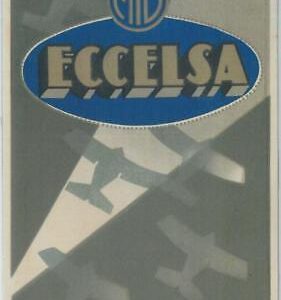 BK0116 - ITALY - Vintage Artist Drawn ADVERTISING POSTCARD: Aviation 1941