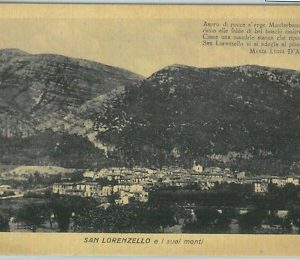 98352 - CARTOLINA d'Epoca -  BENEVENTO  provincia  -  SAN LORENZELLO