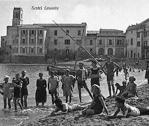 ab2978 - CARTOLINA D'EPOCA - Genova Provincia : Sestri Levante