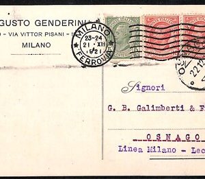 ab1596 - CARTOLINA D'EPOCA - MILANO Città : Pubblicitaria