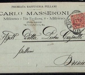 ab1597 - CARTOLINA D'EPOCA - MILANO Città : Pubblicitaria