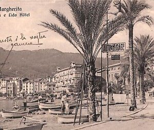 ab3007- CARTOLINA D'EPOCA - Genova Provincia : S. Margherita