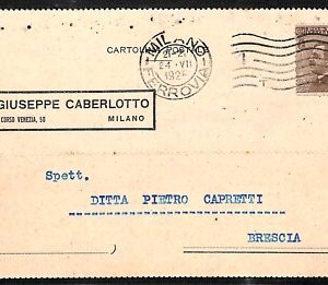ab1620  - CARTOLINA D'EPOCA - MILANO Città : Pubblicitaria