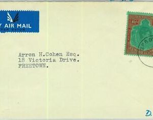 BK0438 - LEEWARD ISLANDS - Postal History -  SG # 113a on COVER  1948