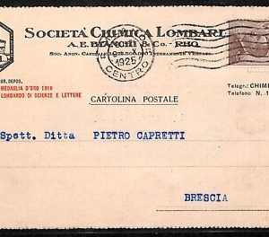 ab1626  - CARTOLINA D'EPOCA - MILANO Città : Pubblicitaria
