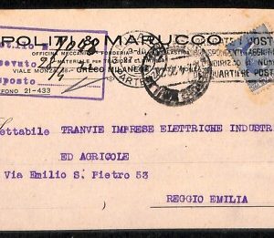 ab1627  - CARTOLINA D'EPOCA - MILANO Città : Pubblicitaria