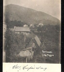 ab3010- CARTOLINA D'EPOCA - Genova Provincia : Temossi