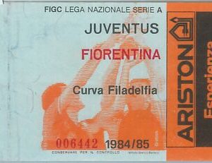 C0131  - Vecchio  BIGLIETTO PARTITA CALCIO - 1986 / 1987 : TORINO / VERONA