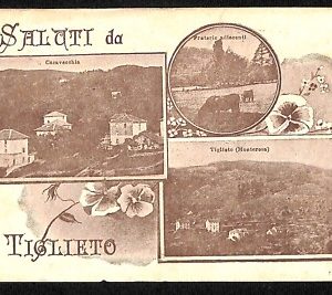 ab3022- CARTOLINA D'EPOCA - Genova Provincia : Tiglieto