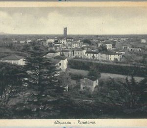 80531 - CARTOLINA d'Epoca - LUCCA  Provincia  - Altopascio  1947