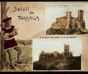 ab3024- CARTOLINA D'EPOCA - Genova Provincia : Torriglia