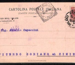 ab1649  - CARTOLINA D'EPOCA - MILANO Città : Pubblicitaria