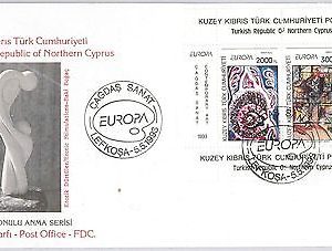 42819 -  Türk Cumhuriyeti  Northern Cyprus -  EUROPA CEPT ----  FDC COVER 1993