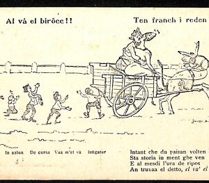 ab1668  - CARTOLINA D'EPOCA - MILANO Città : Pubblicitaria