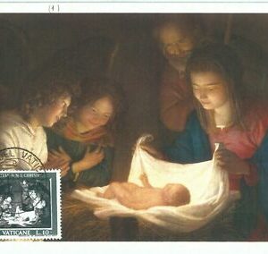 68925 - VATICANO - MAXIMUM CARD - ART Religion 1960