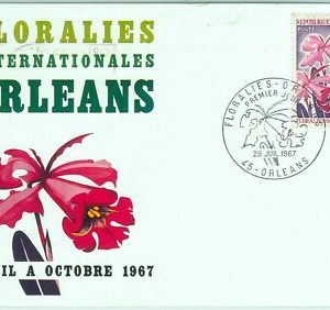 68633 - FRANCE - Postal History - MAXIMUM CARD 1967 - FLOWERS