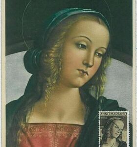 30268 -  ITALY Italia - POSTAL HISTORY - MAXIMUM CARD  1955 - Madonna ARTE Art