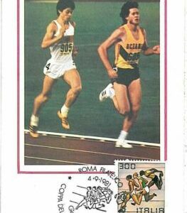 18956 -  ITALY Italia - POSTAL HISTORY - MAXIMUM CARD  1981 - ATHLETICS sport