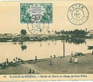 14793 - SENEGAL AOF - Postgeschichte - POSTKARTE gestempelt MATAN 1934