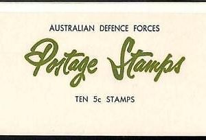94735b - AUSTRALIA - SG  # B128 Ca or Cb  BOOKLET  Australian Defence Forces MNH