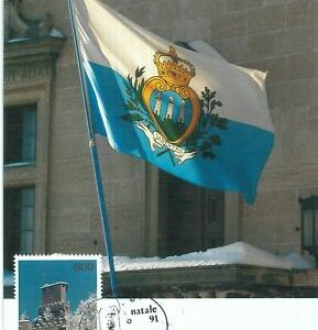 68931 - SAN MARINO - MAXIMUM CARD - ARCHITECTURE 1991