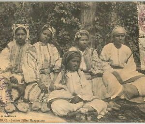 45008 - MOROCCO Morocco - POSTAL HISTORY - POSTCARD: ETHNIC Costumes 1912