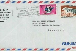 31474 - NIGER - POSTAL HISTORY - Advertising Postmark on COVER: AIR AFRIQUE 197