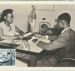 63407 - BELGIUM - POSTAL HISTORY: MAXIMUM CARD 1960 - INDEPENDENCE of CONGO