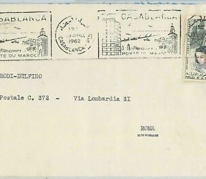 45046 - MOROCCO Morocco - POSTAL HISTORY - COVER to ITALY 1962