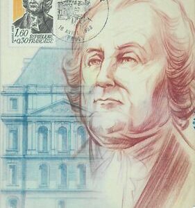68629 - FRANKREICH - Postgeschichte - MAXIMUM KARTE 1983 - ARCHITEKT