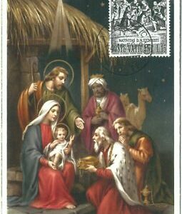 68924 - VATICANO - MAXIMUM CARD - ART Religion