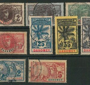 55010 - FRENCH COLONIES: DAHOMEY - STAMPS: YVERT 18/32 Used - VERY FINE!!