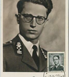 57055 - BELGIEN - POSTGESCHICHTE: MAXIMUM KARTE 1953 - KÖNIGLICHKEIT
