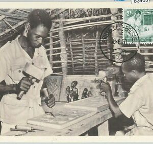 63405 - BELGIUM - POSTAL HISTORY: MAXIMUM CARD 1960 - INDEPENDENCE of CONGO