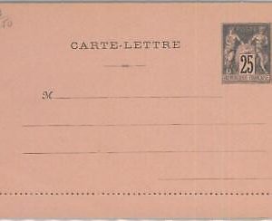77428 - FRANCE - Postal History - STATIONERY LETTER CARD  Storch  # L2