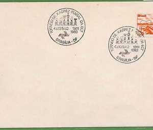 ZA0270 - BRASIL  - Postal History - Special Postamark on Cover - Chess - 1983
