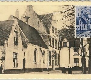 57061 - BELGIEN - POSTGESCHICHTE: MAXIMUM KARTE 1954 - ARCHITEKTUR