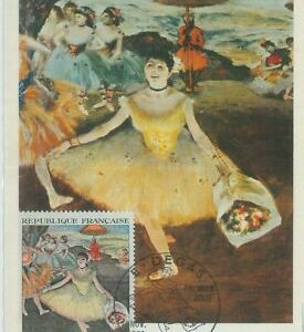 81249 - FRANCE - Postal History - MAXIMUM CARD - Art MUSIC dance 1970 BALLET
