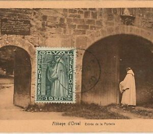 57057 - BELGIUM - POSTAL HISTORY: MAXIMUM CARD 1954 - ART & Religion