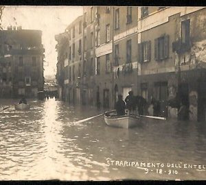 ab3085 - CARTOLINA D'EPOCA -  Genova : Chiavari STRARIPAMENTO ENTELLA 1910!
