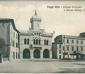 52856 -  CARTOLINA d'Epoca - FROSINONE provincia - FIUGGI: Palazzo Comunale 1933
