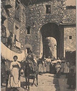 52857 -  CARTOLINA d'Epoca - FROSINONE provincia - FIUGGI:  Via COLLE Costumi